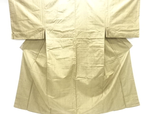 JAPANESE KIMONO / ANTIQUE MENS KIMONO / SILK / TSUMUGI